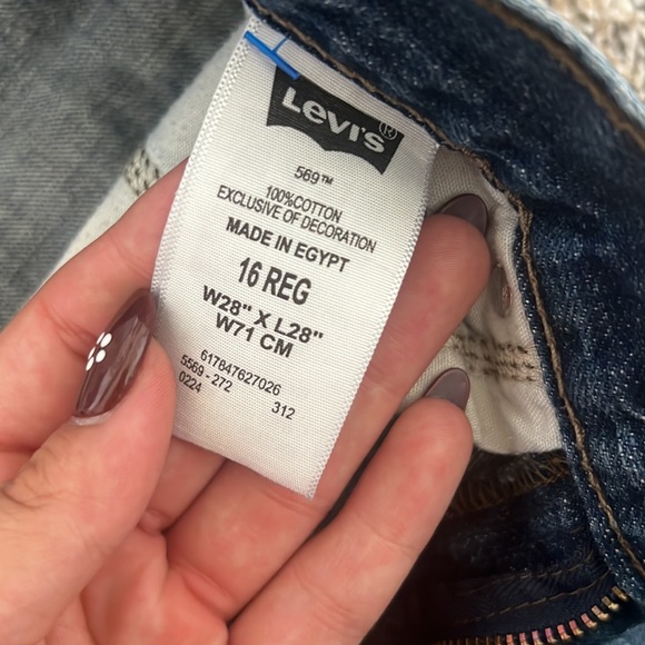 Straight Leg Low Rise Levi’s - Picture 3 of 4